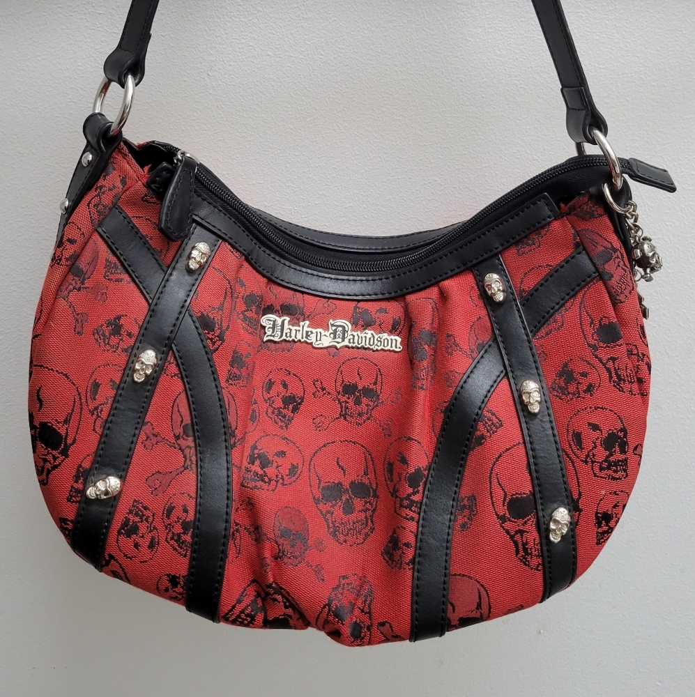 Harley Davidson Crossbone Shoulder Bag